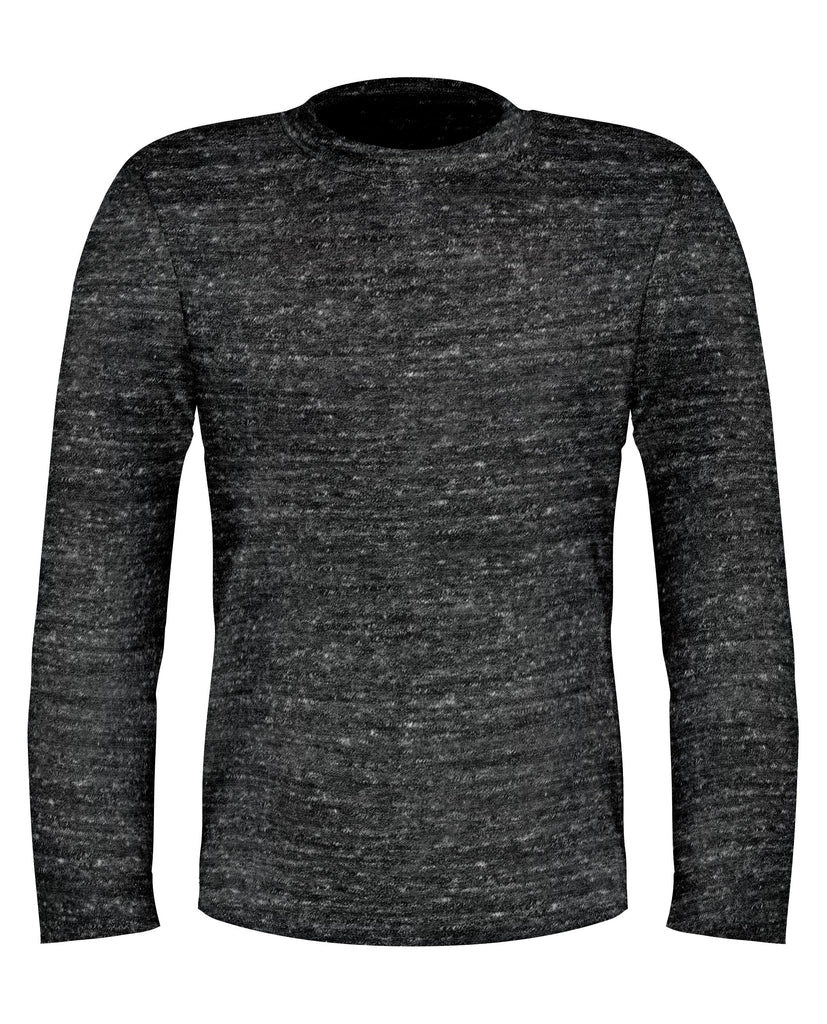 Navy Crew Neck Long Sleeve Lightweight Pullover - SCARCI