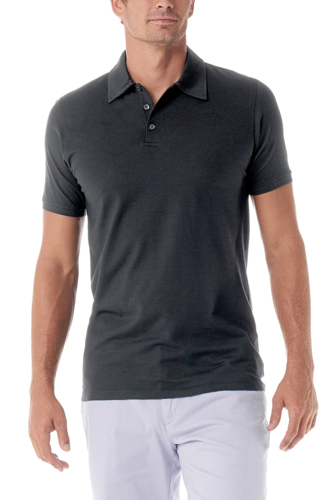 Graphite Portofino Mens Polo Shirt - SCARCI